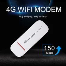 4g Router 4G FDD LTE USB Wifi Modem Router Network Adapter Modem 4G WiFi Router Portable WIFI Router with Sim Card Slot 150Mbps
