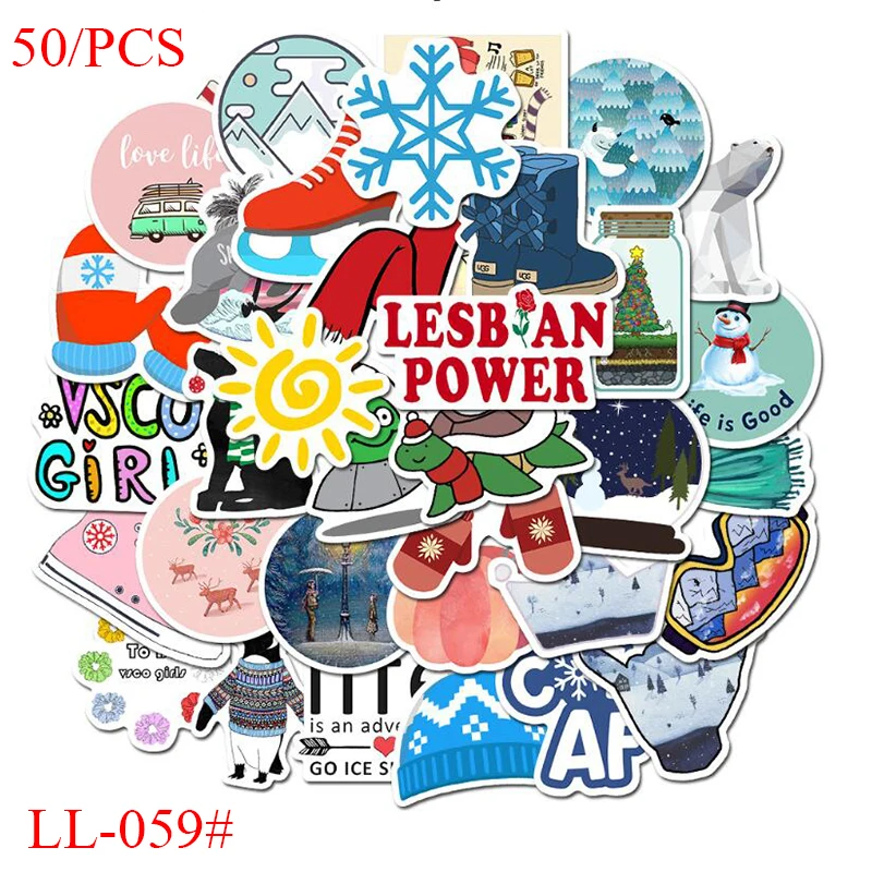 LL-059 #50/за штуку Бесплатная доставка зимних изделий из ПВХ в стиле граффити