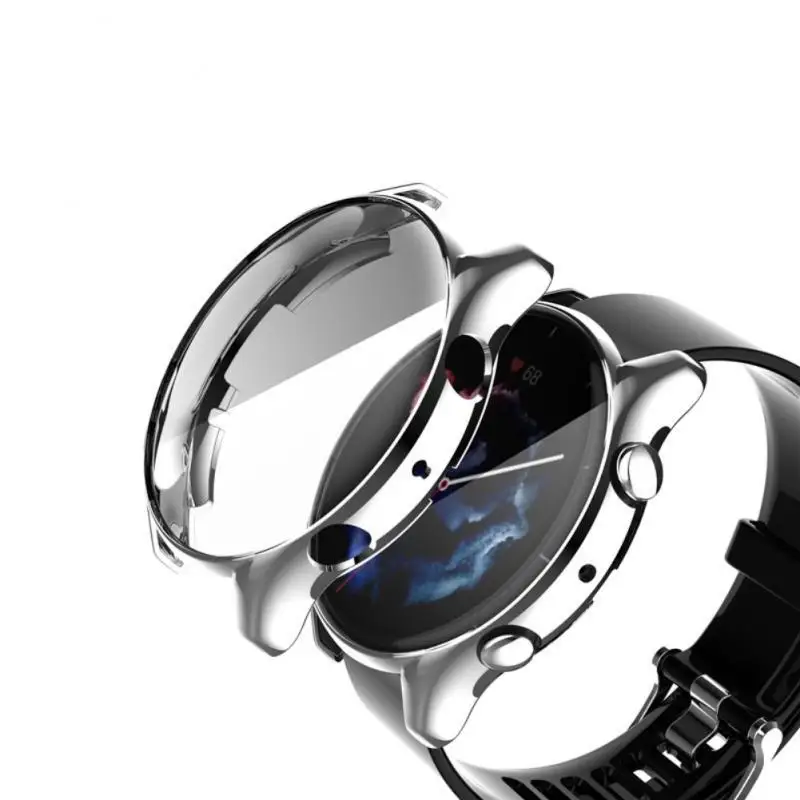 

Hard Edge Full Screen Glass Protector Case Shell Frame For Amazfit GTR 3 Pro Sport Watch Smartwatch Protective Bumper Cover