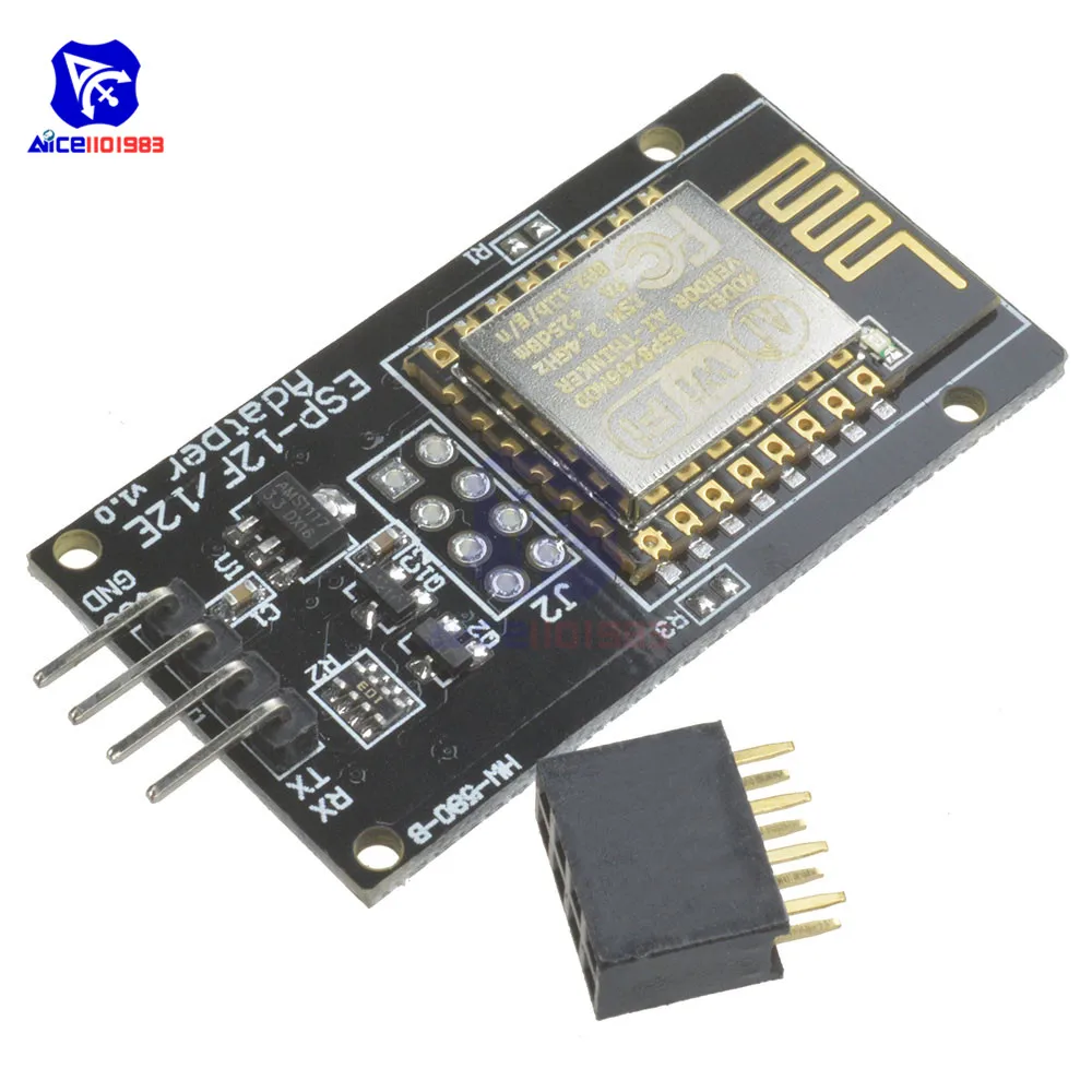 Модуль беспроводной приемопередатчика diymore ESP8266 серия 12e Wi Fi версия V1.0 модуль
