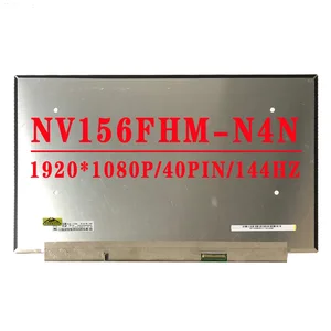 dpn 0f5tkp nv156fhm n4n 15 6 inch 1920x1080 ips edp 40pins 72ntsc 144hz 300 cdm² lcd screen for dell laptop lcd screen free global shipping