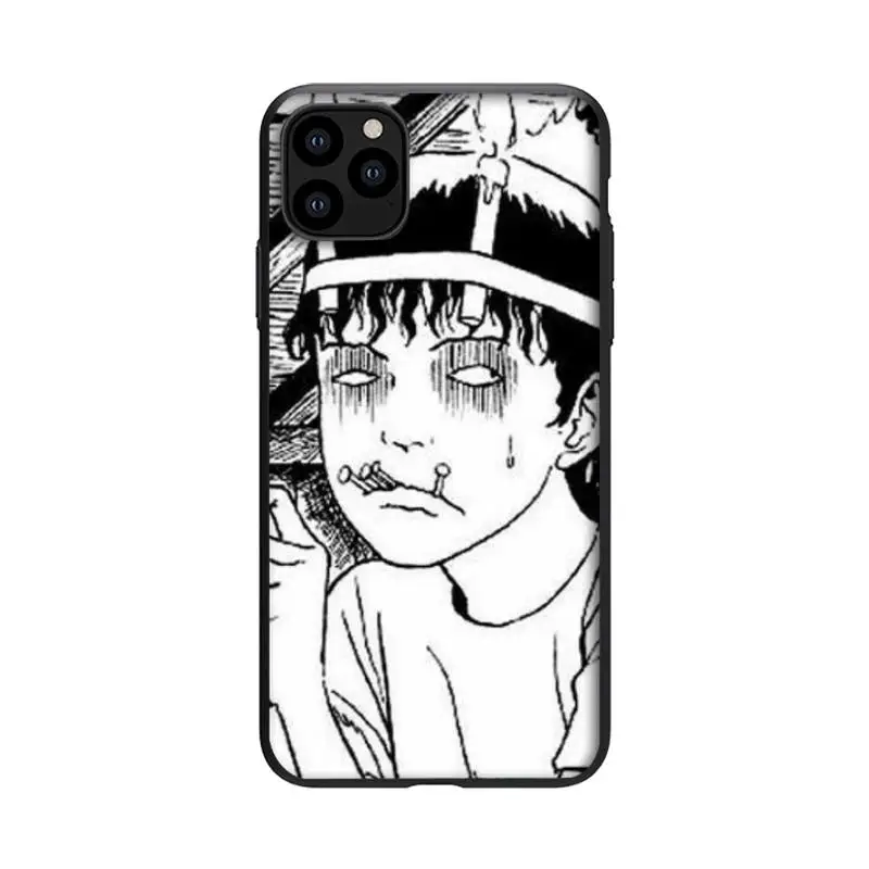 

horror comic Phone Case For Black-Iphone 5s 6 6s 7 8 11 12 X Xs Xr Pro Plus Max Mini Fundas Cover