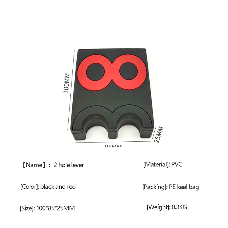 

Billiards Lever Snooker or Billiards 2 Rod Rest Rack Portable Pool Cue Holder for Billiards Supplies Accessories