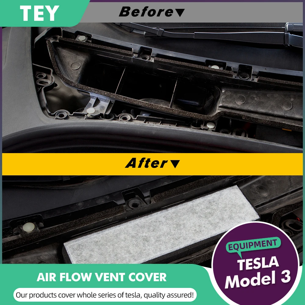 TEY Крышка вентиляционного отверстия автомобиля для Tesla Model 3 аксессуары