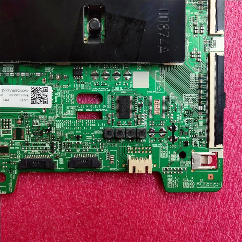 Good test work for motherboard BN41-02695A BN41-02695 BN91-20205B QA55Q60RAJXXZ QA55Q60R BN62-00874A CY-RR055FGLV4H main board