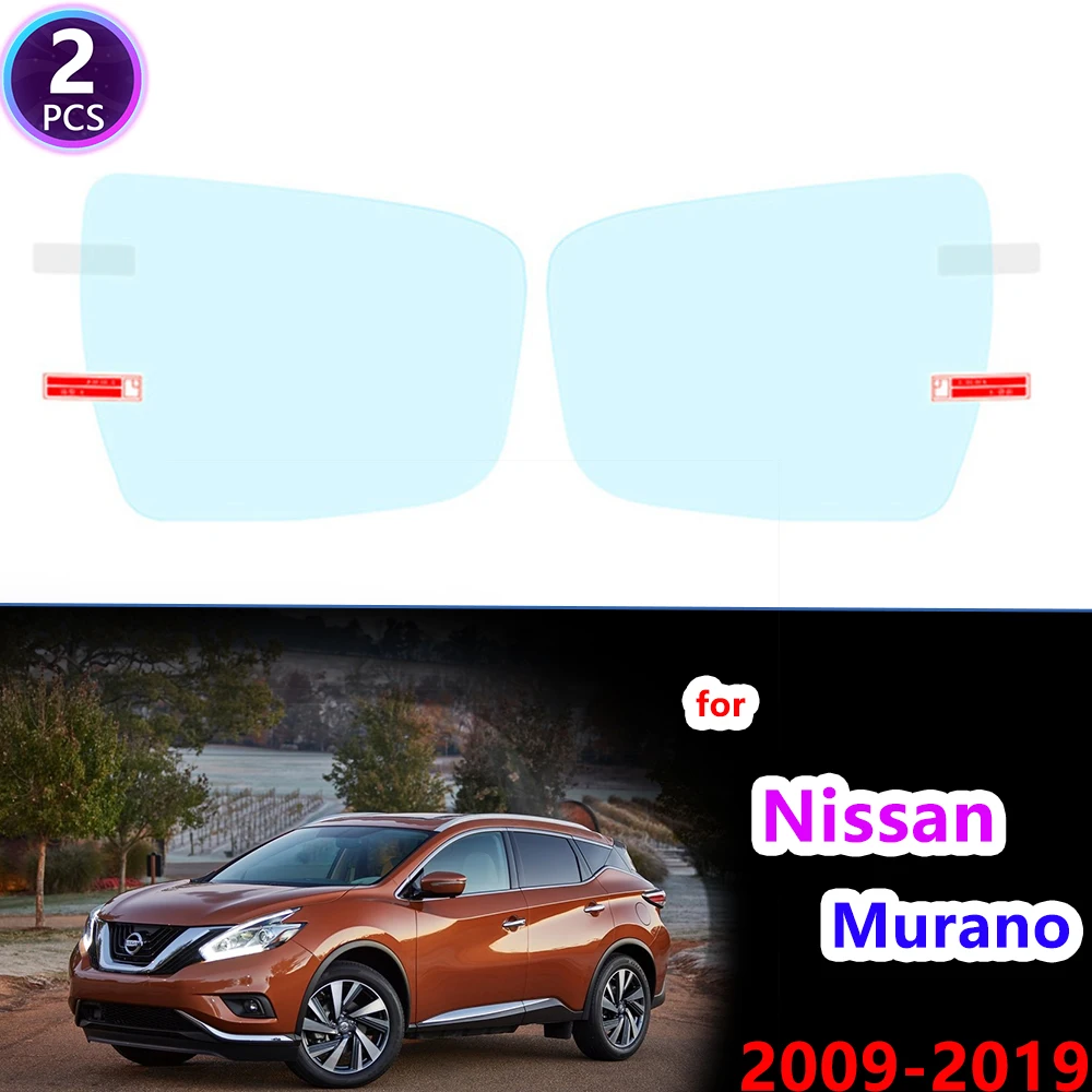 

Full Cover Protective Anti-Fog Film for Nissan Murano Z51 Z52 2009~2019 Car Rearview Mirror Rainproof Films Stickers 2017 2018