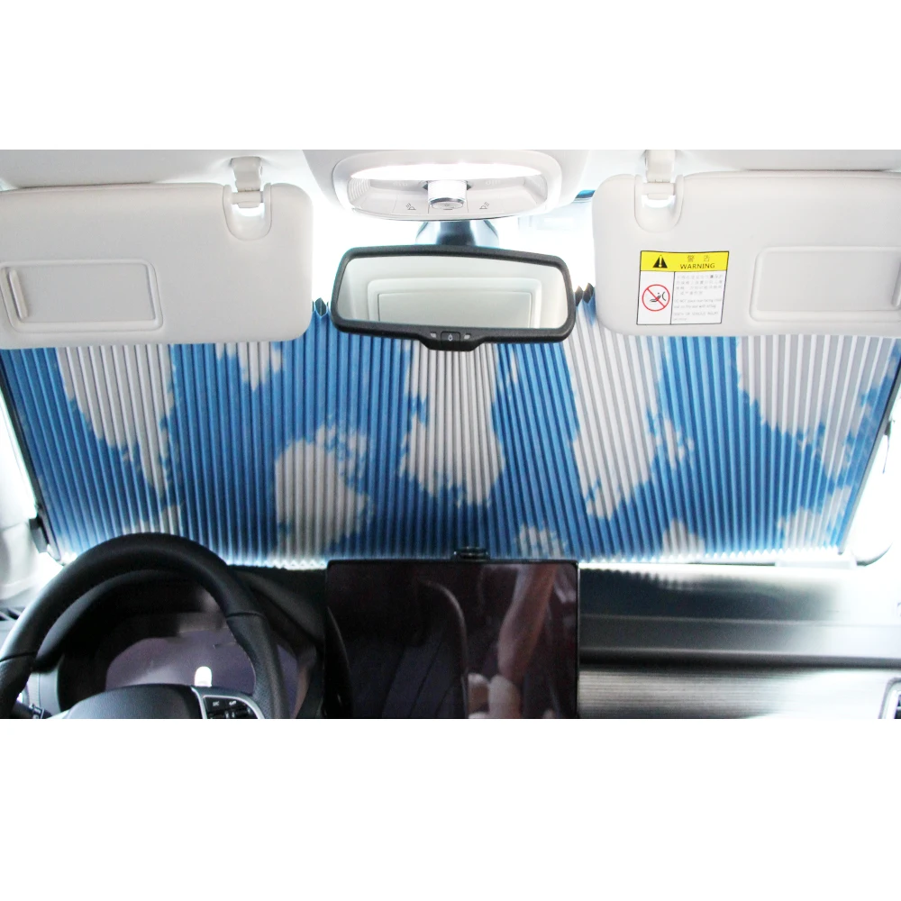 

Jourm insulation car sunshades retractable universal automatic telescopic magnetic rear front window custom sunshade outdoor
