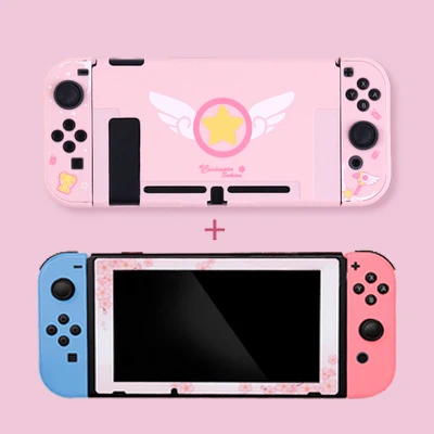 Magic Set A NS Switch консольная сумка, портативный жесткий чехол, чехол, сумка для переноски, сумка для хранения для nintendo Switch, аксессуары для консоли - Цвет: Magic Set A