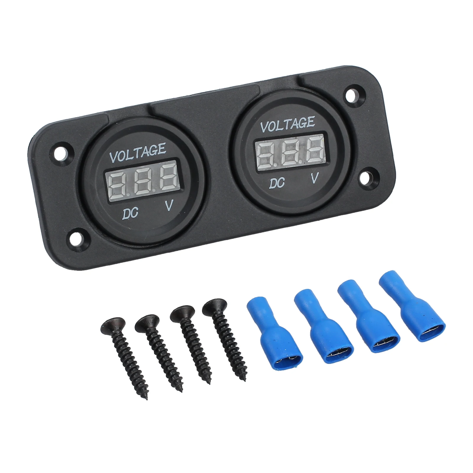 Цифровой вольтметр Justech светодиодный водонепроницаемый|Вольтметры| |