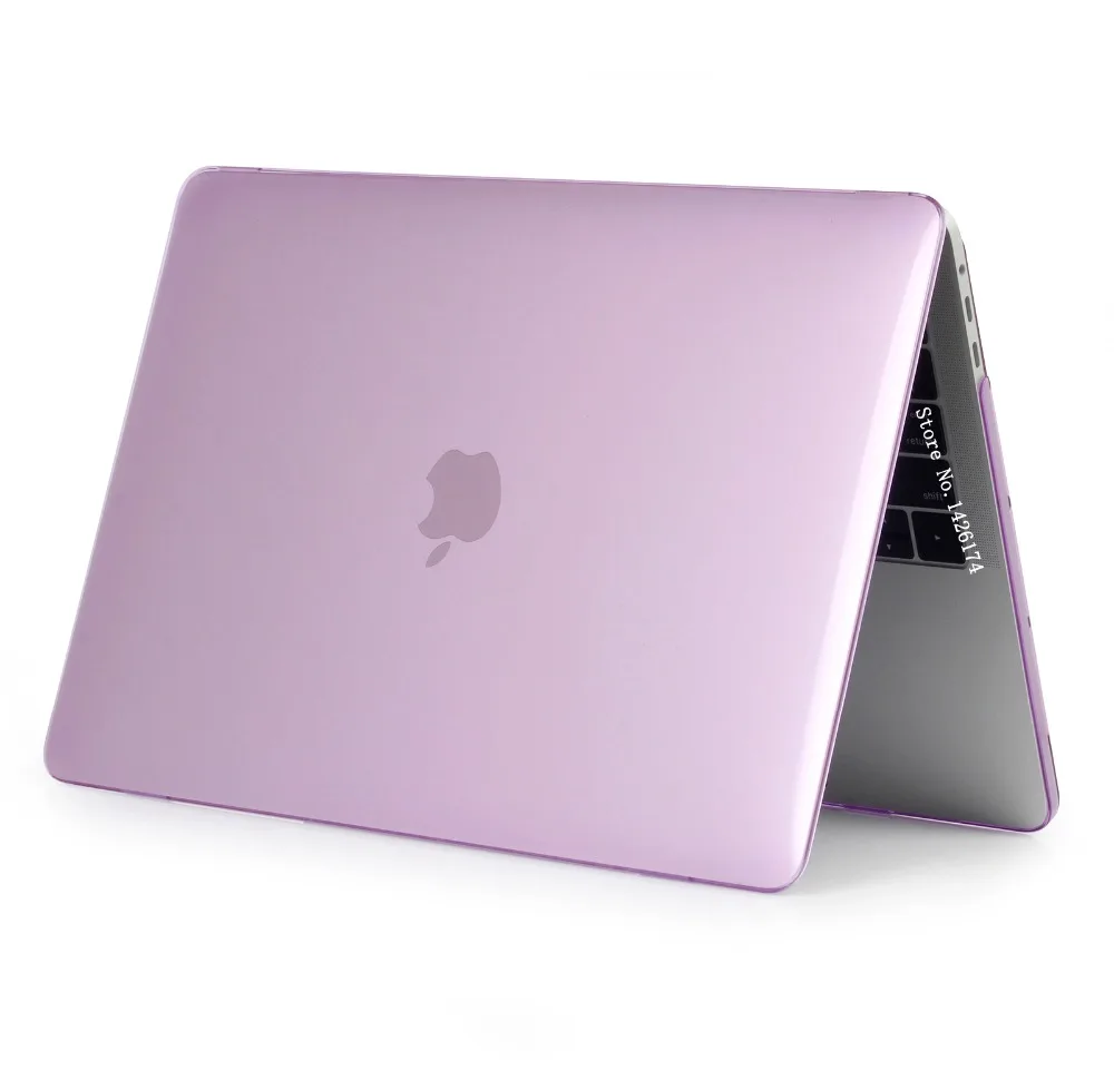 Кристальный \ матовый чехол для Apple Macbook Air Pro retina 11 12 13 15 дюймов сумка для ноутбука, для нового Mac book Air Pro 13,3 чехол A1932+ подарок