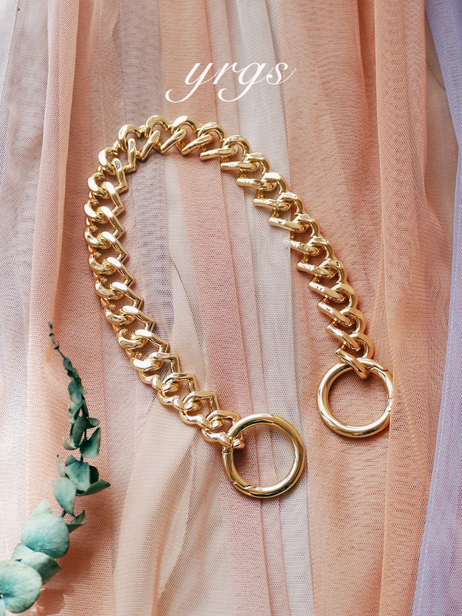 

Высококачественная металлическая цепочка для кошелька 15,7/23,6 дюйма, ремешок для сумки через плечо, сменная цепочка с ручками