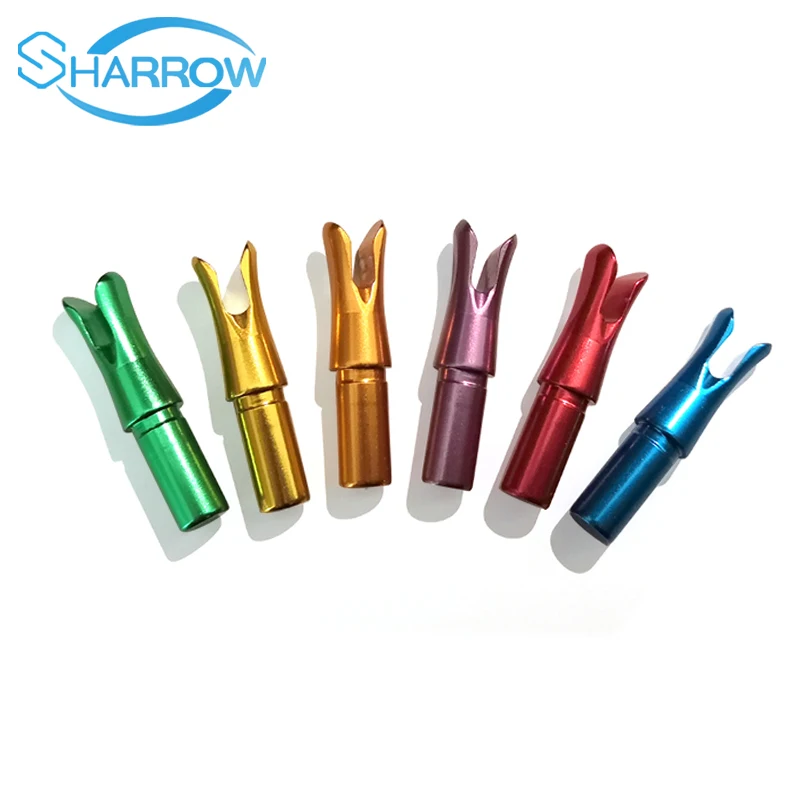SHARROW Новинка 6 2 мм алюминиевый сплав для стрельбы из лука вставка в стрелу ось