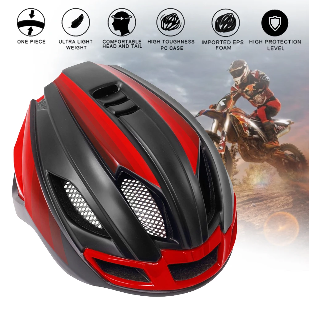 

Bicycle Helmet Ultralight Integrally Molded MTB Road Men Women Bike Helmets Cycling Safety Helmet Caschi Ciclismo Dropshipping