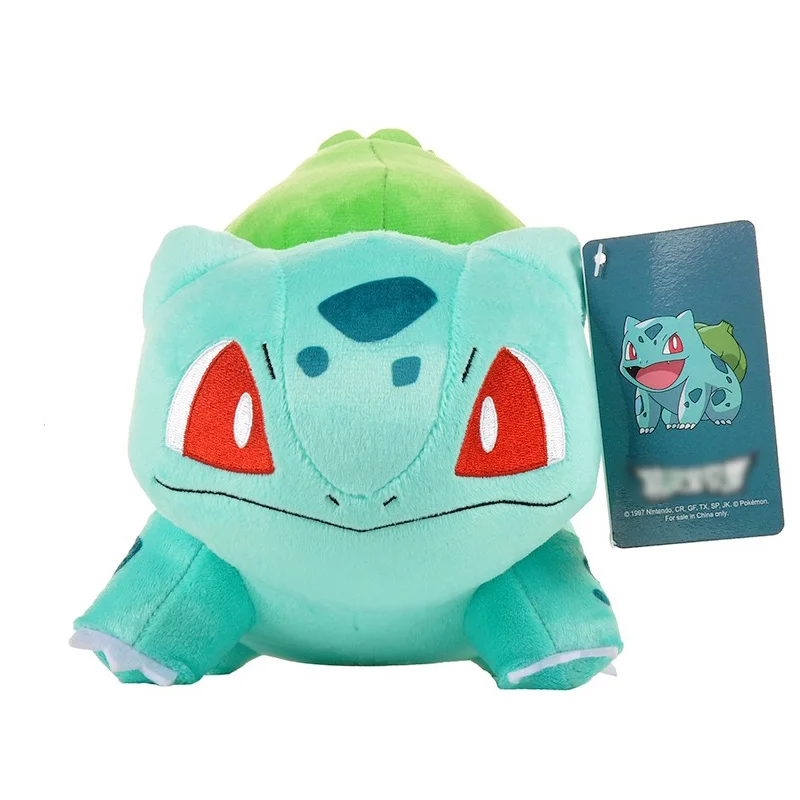 Bulbasaur Psyduck skirtle Snorlax Bulbasaur Jigglypuff Pichu Lapras Мягкая Милая коллекция качества Gx Ex Мега плюшевые куклы игрушки - Цвет: Bulbasaur