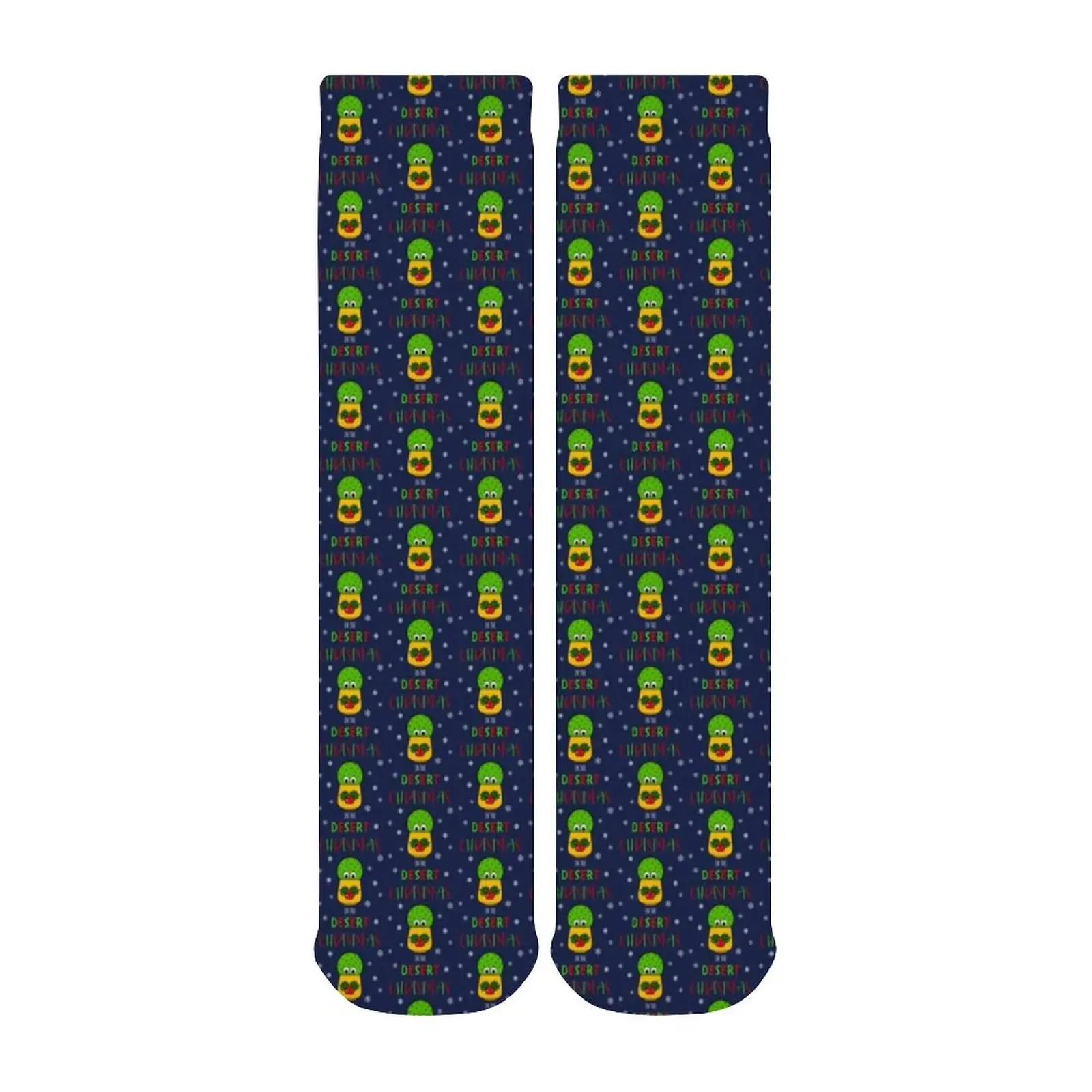 

Cactus Socks Lawyer Pattern Stockings Large Chemical Fiber Non Skid Durable Cycling Socks