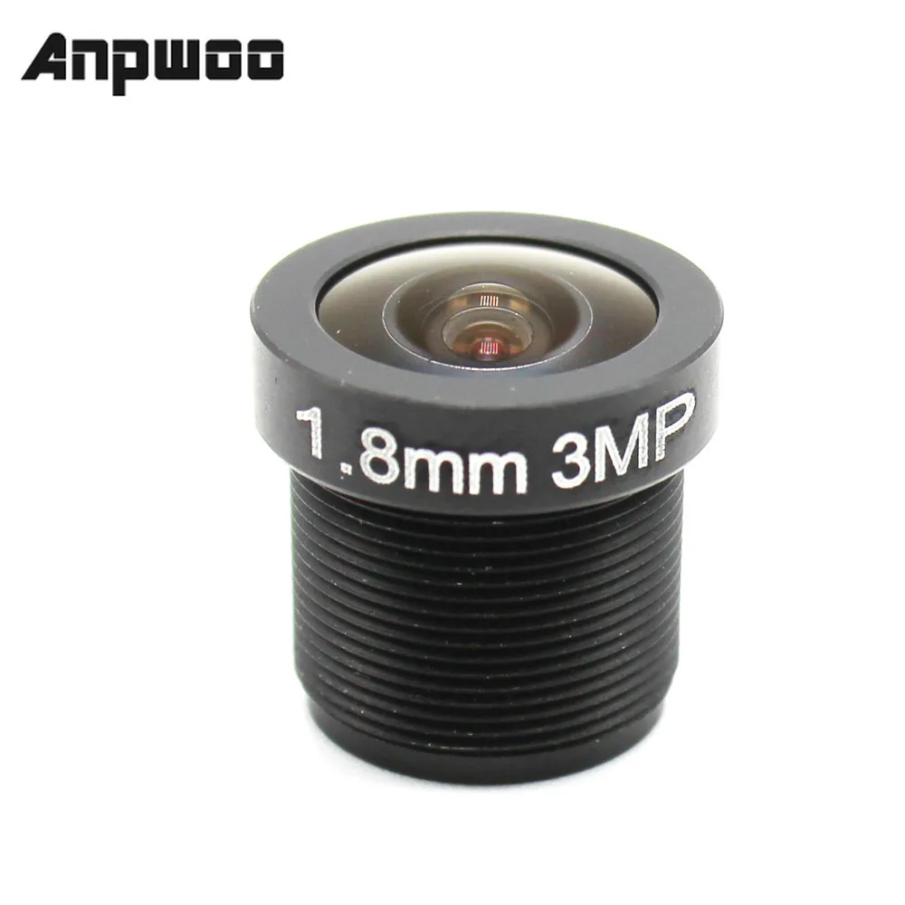 ANPWOO 2 8 мм 1 3 6 CCTV объектив F2.0 M12 * 0 5 широкоугольный рыбий глаз крепление совместимый