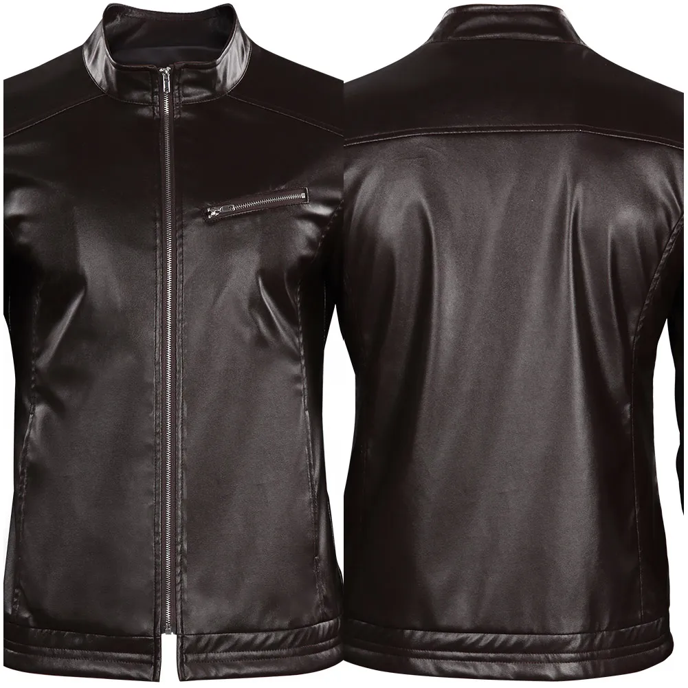 

Resident Infinite Darkness Leon Scott Kennedy Cosplay Costume Coat Halloween Carnival Suit