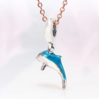 dodofly pearl new flash dolphin pendant