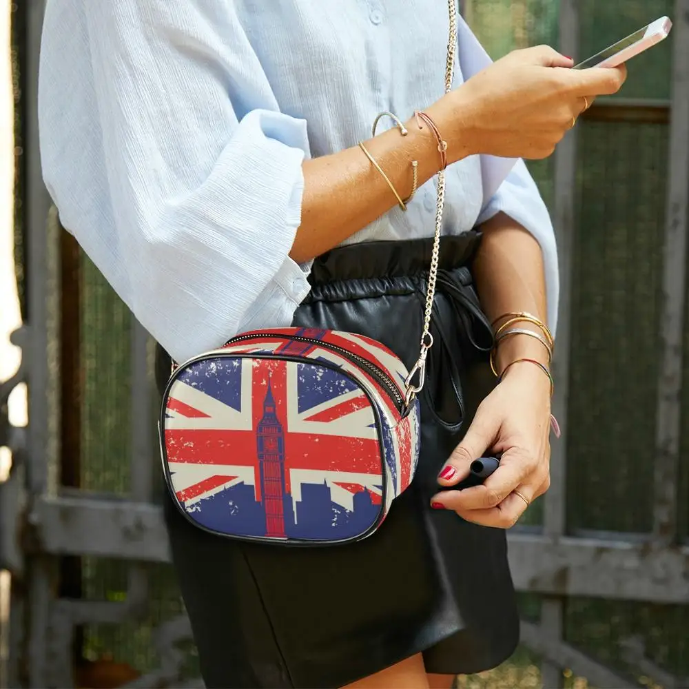 Модные сумки для женщин сумка через плечо на с флагом дизайнерская маленькая 2020