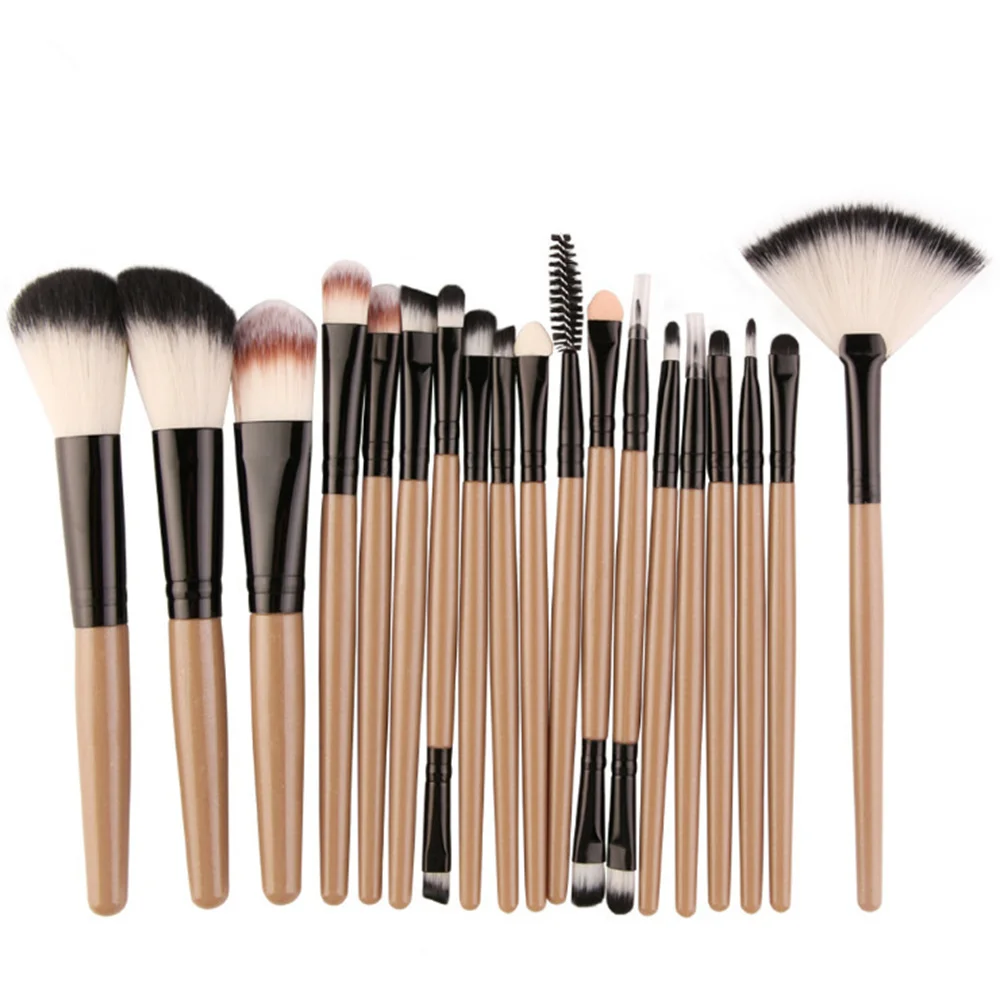 

18PCS Makeup Brushes Set For Eyeshadow Foundation Powder Eyeliner Multi-Color Optional Beauty Tools Cosmetic Kit