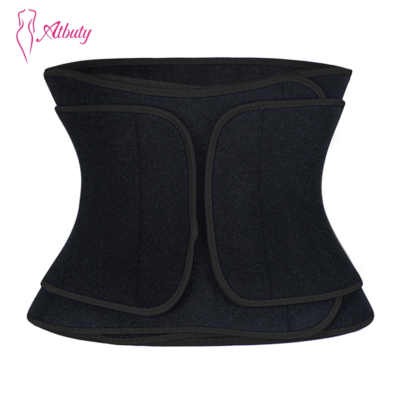 Atbuty фитнес тренажер для талии триммер сауна Спорт Пот тонкий пояс спортивный
