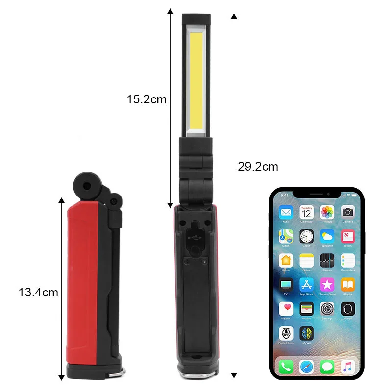 Складная USB-лампа с разъемом типа C 10 Вт COB 360 лм | Лампы и освещение
