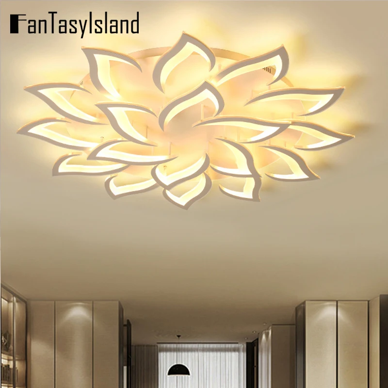 Домашний светодиодный потолочный светильник ing Люстра для гостиной спальни