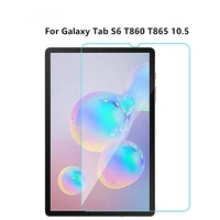 for samsung galaxy tab s6 t860 t865 10 5 inch tempered glass screen protector for sm t860 sm t865 protective tablet glass film