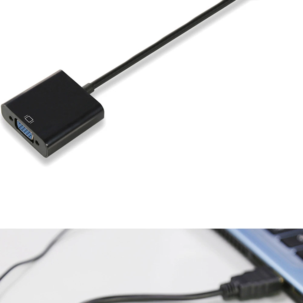 Адаптер HDCP штырь-гнездо с HDMI на VGA 1080P цифро-аналоговый видео адаптером