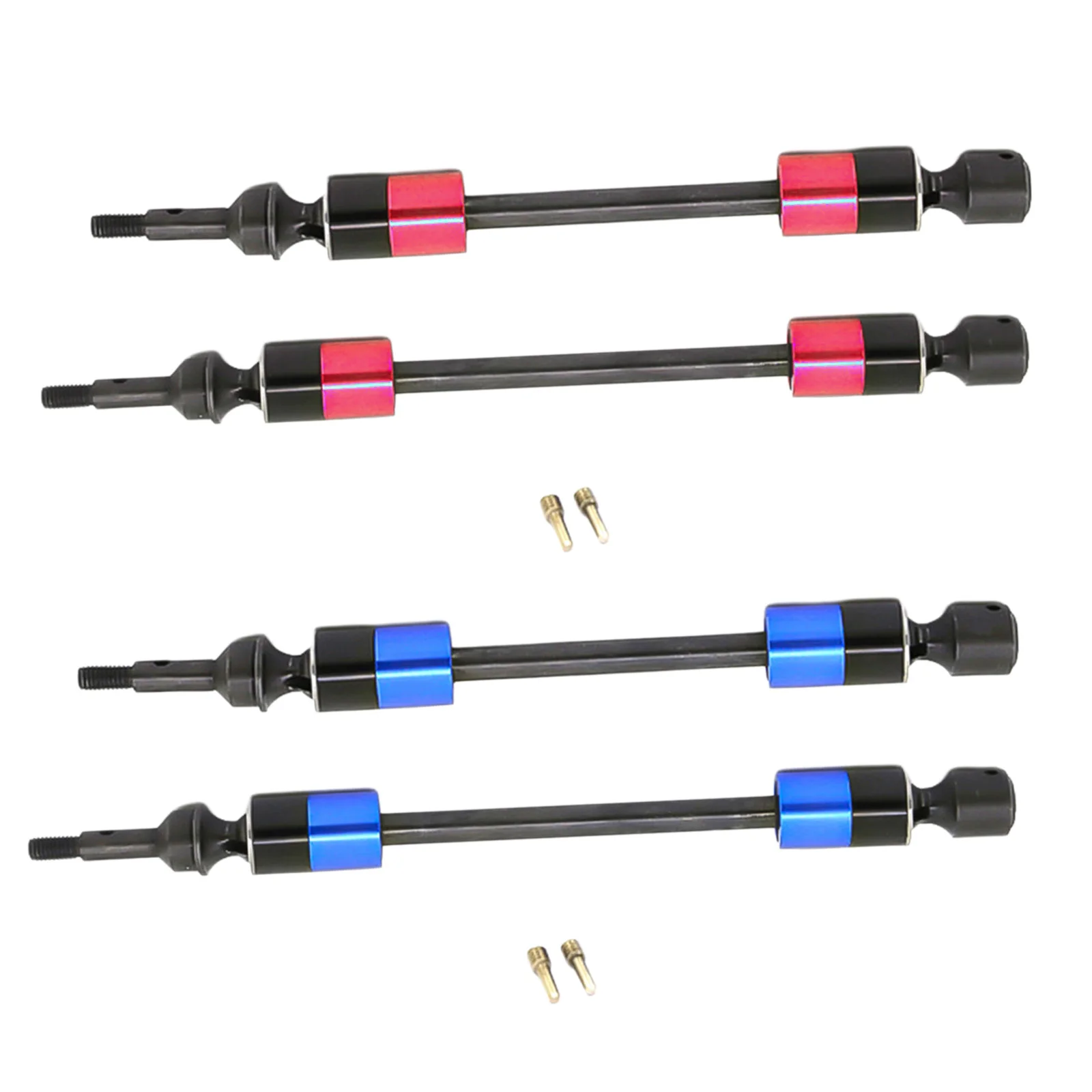 

CNC Metal RC Car Universal CVD Drive Shafts for 1/10 Scale T-Maxx RC Off-Road Rock Crawler Climbing Car Model Replacement Parts