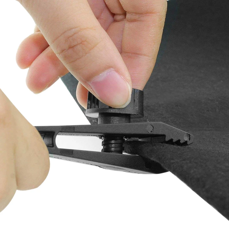 12 шт. сверхмощные многофункциональные зажимы для брезента с винтом большого