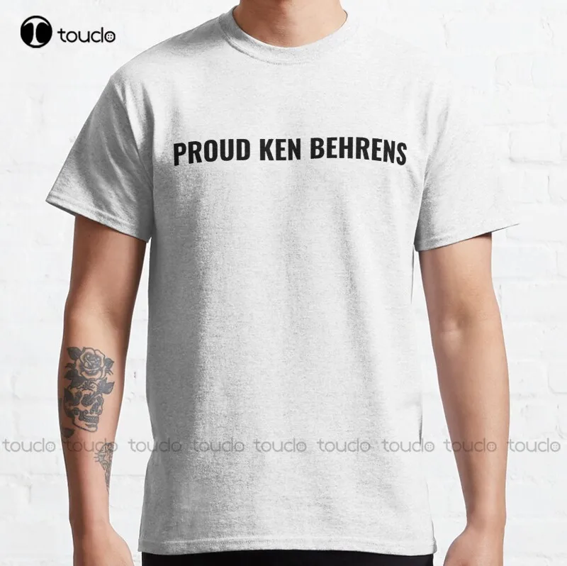 

Новые футболки Proud Ken Behren - Canberra Australia Classic, футболки для женщин и мужчин, хлопковая футболка