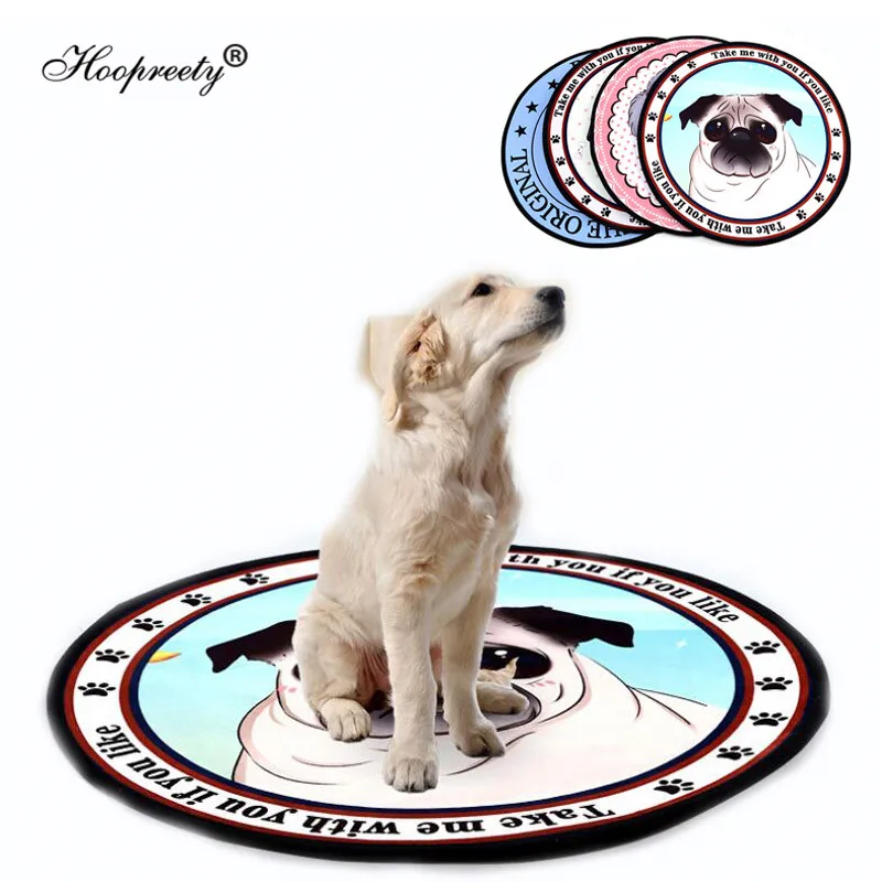 Симпатичная мультяшная собака напечатанная ПЭТ матрас для собачьей лежанки