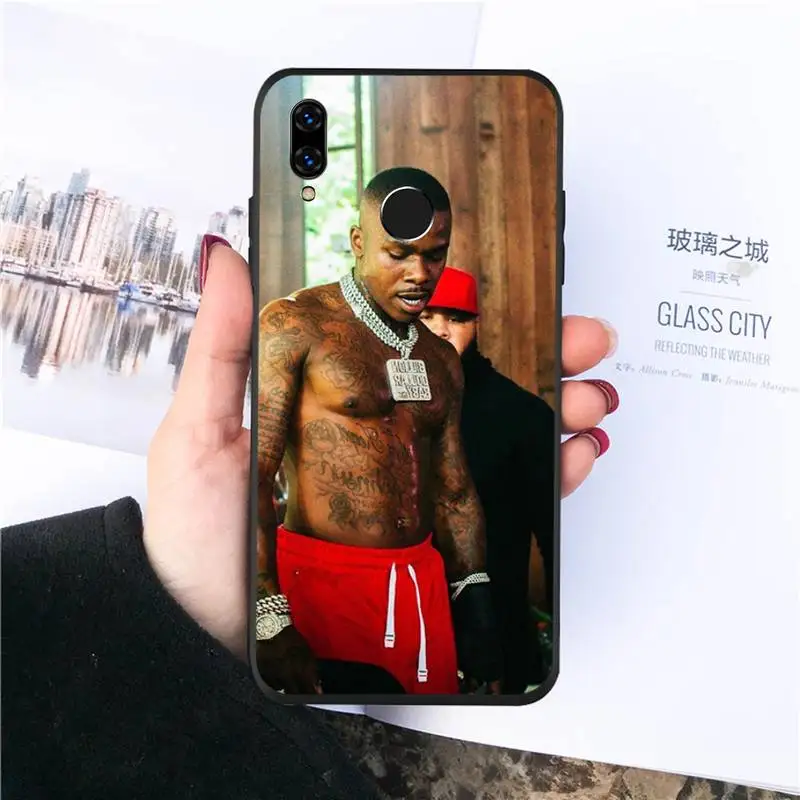 

DaBaby rapper singer Phone Case For Huawei honor Mate P 10 20 30 40 i 9 8 pro x Lite smart 2019 nova 5t funda coque