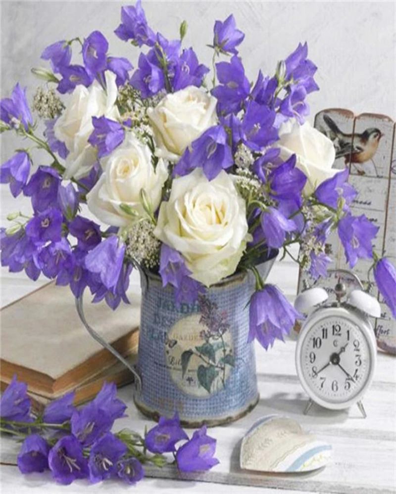 

Набор масляных цифровых красок по номерам № 1104, 40x50 см, без рамки