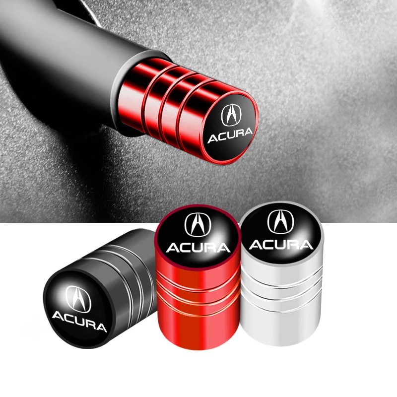 4 шт. автомобиль колпачки вентиля шин по Алюминий для BMW RDX CDX TLX L MDX NSX ILX Integra ZDX RLX в