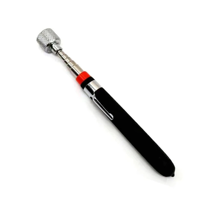 

Stainless Steel Round Telescoping Mirror Round Adjustable Glass Mirror for Hard-to-reach Area Detection A0NE