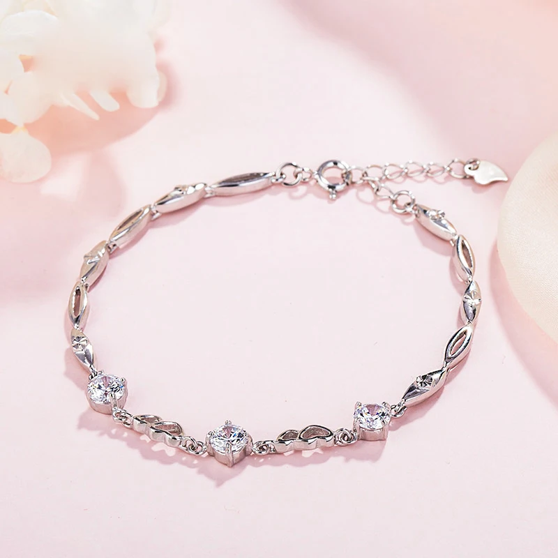 SA SILVERAGE женские корейские простые подарки на день рождения оригинальные браслеты