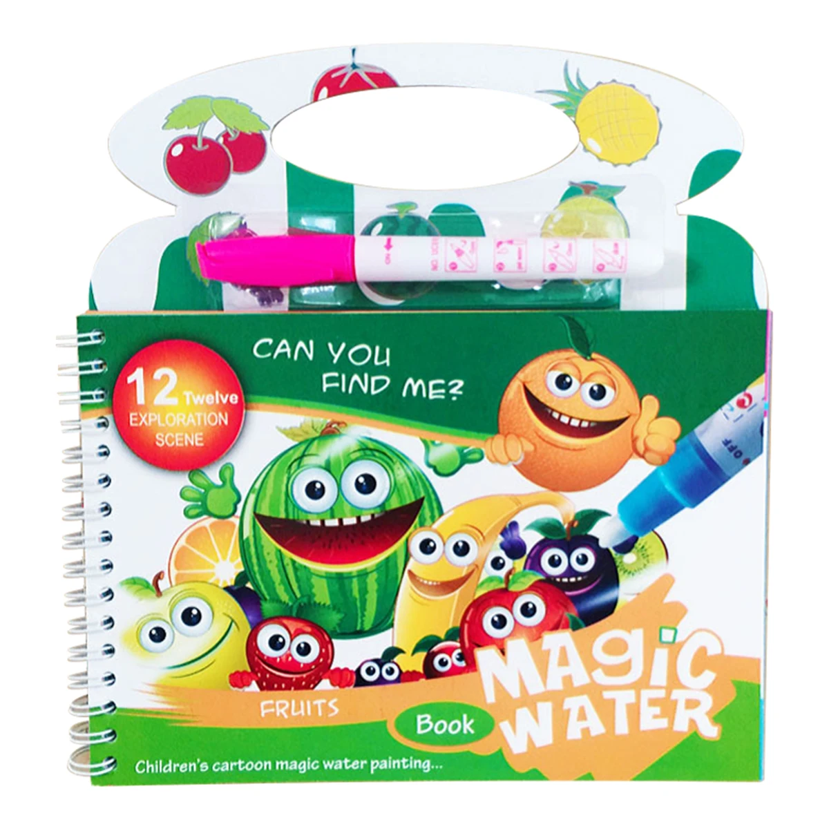 2019 многоразовая Волшебная книга для рисования водой книжка-раскраска и