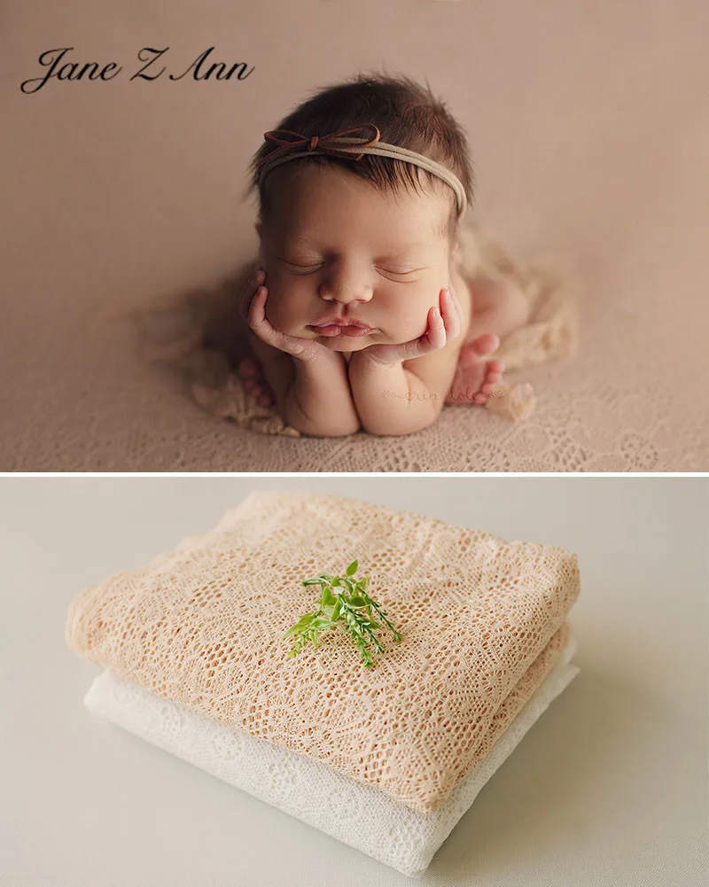 Полый кружевной Фон тканевый цветочный узор белый бежевый ребенок 100 дней