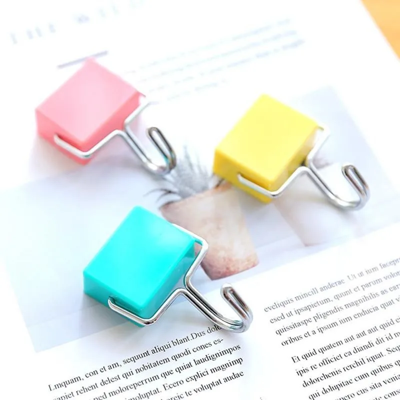 Cute Fridge Magnets Sticker Microwave Without Trace Magnet Wall Holder Hanging Storage Decor Holder Storage Home Key W8T2