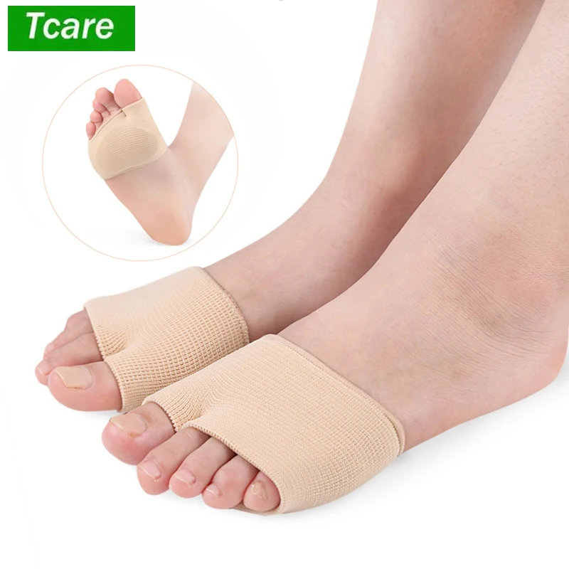 Tcare 2 шт./пара оригинальные полупальцевые рукава Metatarsal прокладки бурция и