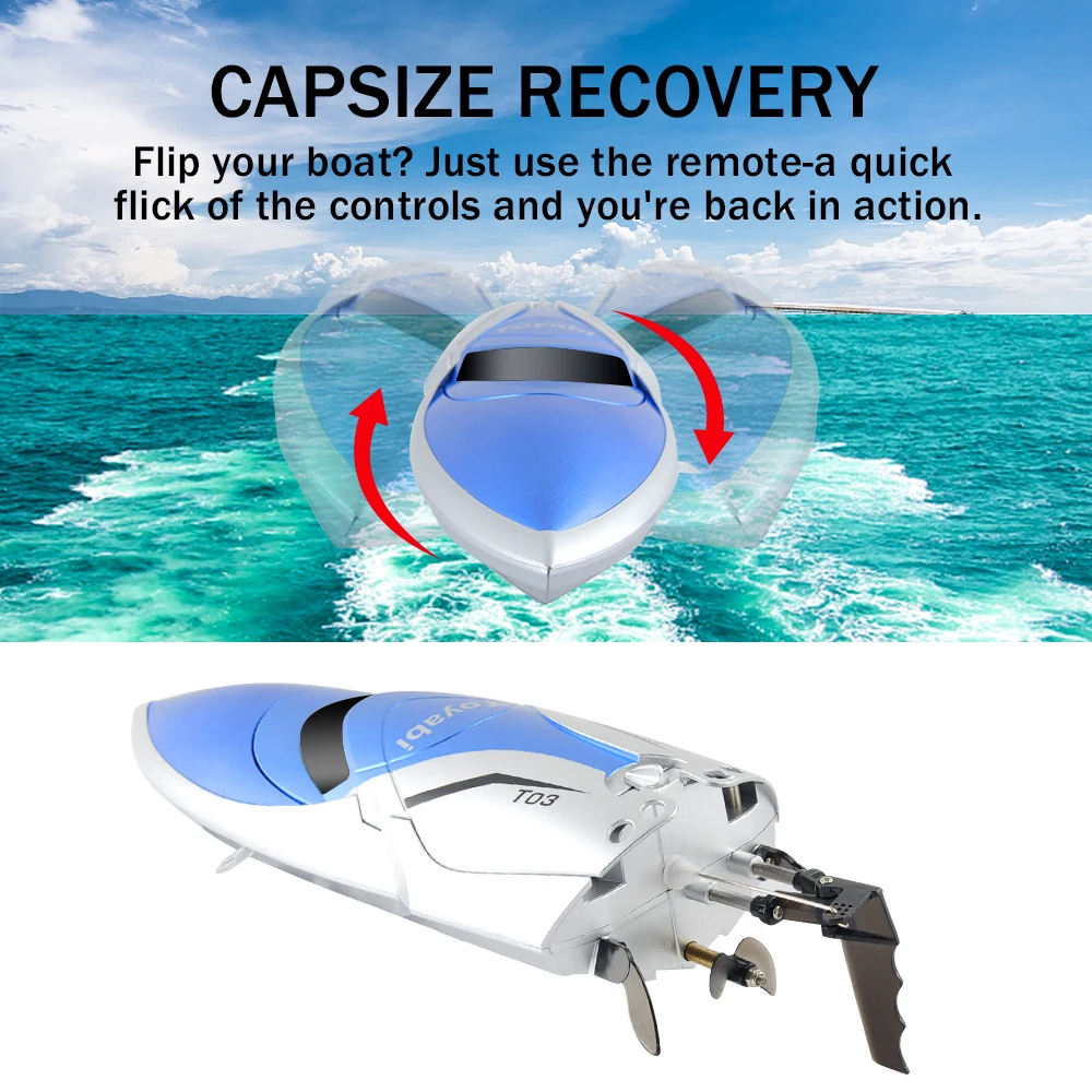 GizmoVine лодка с дистанционным управлением высокоскоростная радиоуправляемая