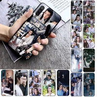 the untamed wang yibo xiao zhan phone case phone case for xiaomi mi9 mi8 f1 9se 10lite note10lite mi8lite back coque xiaomimi5x