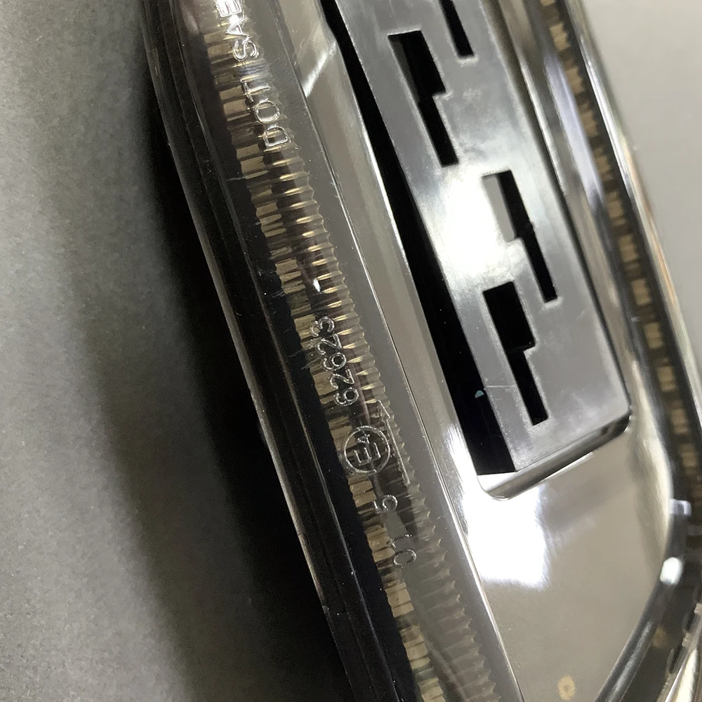 Сменная светодиодная боковая лампа Копченый черный чехол желтого цвета для Mini