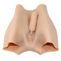 2000g Full Silicone Pads Buttocks and Hips Enhancer 3cm Fake Hip Body Shaper Panty Sexy Underwear For Crossdresser with Cathete