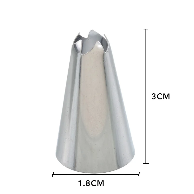 

Tips DIY Cakes Decorating Tool Nozzles Kitchen Supplies Stainless Steel Icing Piping Nozzles Baking & Pastry Tools For Kitchen