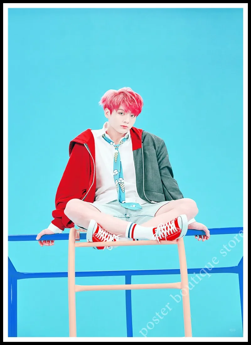 Kpop Bangtan плакат для мальчиков, jungkook, rm, v, jimin, jin, suga, j-hope, 2019new украшение живопись hd фото-наклейка для стены домашний декор/6 - Цвет: 3