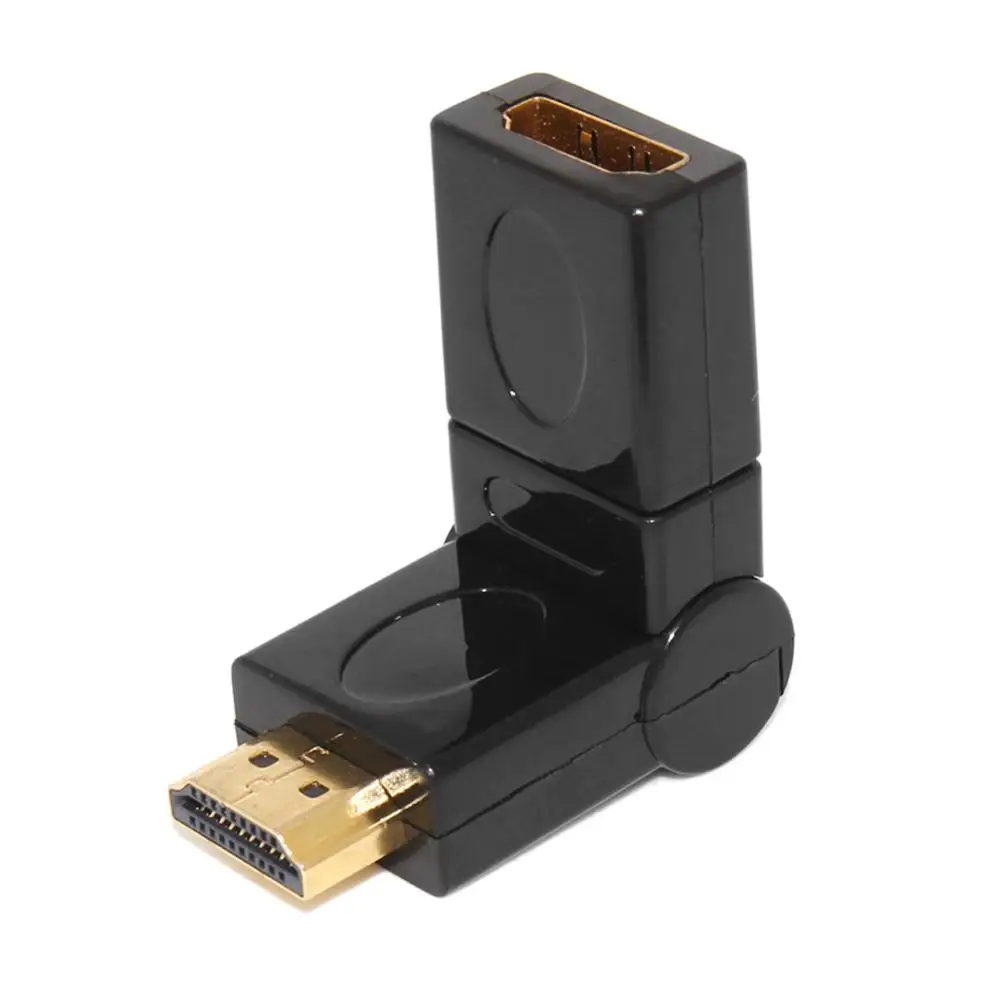 Все-вокруг 360 градусов вращения Hdmi папа к Женский Регулируемый адаптер