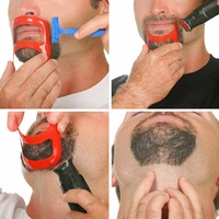 fashion shave shaping template beard style comb care tool mustache beard styling template tools for men